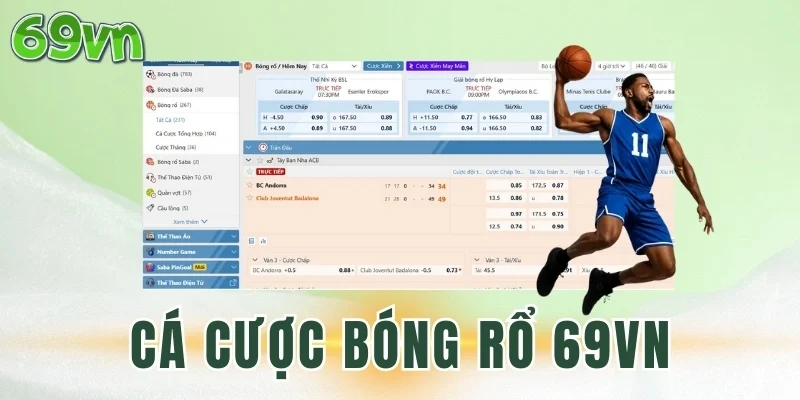 Cá cược bóng rổ 69VN cho phép người chơi theo dõi toàn bộ mùa giải cùng các trận cầu quan trọng. Website 69 Vn cung cấp thông tin điểm số, lịch thi đấu, kết quả trực tiếp và thống kê chi tiết. Thành viên truy cập dễ dàng quan sát, theo dõi diễn biến, phân tích số liệu và lựa chọn trận đấu yêu thích để tham gia. Giới thiệu cá cược bóng rổ 69VN Cá cược bóng rổ 69VN là lựa chọn phổ biến cho những ai yêu thích thể thao tốc độ cao. Thành viên được phép tham gia dự đoán nhiều kèo cược từ các trận đấu trong và ngoài nước. Với link phát sóng chất lượng, anh em có thể dễ dàng nắm bắt tình hình thực tế của các đội bóng trước khi xuống tiền. Nhà cái hợp tác cùng nhiều nhà cung ứng uy tín, mang đến các sảnh cược bóng rổ phong phú nội dung giải trí. Chỉ cần đăng ký thành viên, bạn dễ dàng khám phá nhiều thông tin cùng phân tích chuyên sâu về bộ môn yêu thích. Đặc biệt, nhận thưởng nhanh ngay sau khi kết quả được xác nhận, đảm bảo trải nghiệm thú vị. Những sự kiện bóng rổ tại 69VN Chuyên mục thể thao luôn nhộn nhịp với nhiều sự kiện hấp dẫn, từ các trận chuyên nghiệp hàng đầu thế giới đến những cuộc đối đầu kinh điển. Anh em tham gia cá cược bóng rổ 69VN, có thể lựa chọn trải nghiệm những giải như: Sự kiện Khu vực Đặc điểm nổi bật FIBA World Cup Toàn cầu Giải vô địch thế giới dành cho các đội tuyển quốc gia nam/nữ, tổ chức 4 năm một lần. EuroLeague Châu Âu Giải đấu cấp CLB danh giá nhất châu Âu, quy tụ các đội bóng hàng đầu. NBA Bắc Mỹ (Mỹ & Canada) Giải bóng rổ chuyên nghiệp hàng đầu và nổi tiếng nhất thế giới. Basketbol Süper Ligi Thổ Nhĩ Kỳ Một trong những giải VĐQG mạnh nhất châu Âu. Basketball Champions League Châu Âu Giải đấu cấp CLB khác của FIBA ở châu Âu. Các dạng cá cược bóng rổ phổ biến Khi tham gia đặt cược bóng rổ, người chơi có thể lựa chọn các hình thức kèo phổ biến sau: Cược Moneyline (thắng/thua) Đây là hình thức cá cược bóng rổ 69VN đơn giản nhất, bạn chỉ cần dự đoán đội nào sẽ giành chiến thắng cuối cùng trong trận đấu. Tỷ lệ cược sẽ được nhà cái đưa ra dựa trên xác suất thắng của mỗi câu lạc bộ. Phương án này không quan tâm đến cách biệt điểm số mà chỉ xét kết quả thắng thua chung cuộc. Cược chấp (Point Spread / Handicap) Trong cá cược bóng rổ 69VN, sân chơi đưa ra một tỷ lệ chấp điểm để cân bằng cơ hội giữa hai đội, một bên sẽ chấp điểm bên còn lại. Nếu cược bên có ưu thế, họ phải thắng với cách biệt lớn hơn mức chấp để bạn chiến thắng. Khi đặt vào bên được cộng điểm, họ thua nhưng với cách biệt dưới mức chênh hoặc thắng chung cuộc thì anh em vẫn thắng. Cược Tài/Xỉu (O/U) Trải nghiệm cá cược bóng rổ 69VN, lựa chọn tài xỉu đòi hỏi anh em dự đoán tổng số điểm mà cả hai đội ghi được trong suốt màn so tài. Cụ thể, người chơi tập trung điểm thực tế sẽ cao hơn (Tài - Over) hay thấp hơn (Xỉu - Under) một con số do nhà cái niêm yết. Cược chung cuộc 69VN cung cấp cược chung cuộc bóng rổ Hình thức xuống tiền chung cuộc cho phép người chơi dự đoán đội sẽ giành chức vô địch của cả một giải đấu, như NBA hay EuroLeague. Tỷ lệ cược thường được công bố từ sớm, trước hoặc trong khi sự kiện diễn ra. Đồng thời có sự điều chỉnh linh hoạt dựa trên phong độ thực tế của các tuyển tranh tài. Để tham gia loại cá cược bóng rổ 69VN trên, mọi người cần nghiên cứu kỹ lưỡng về phong độ, đội hình và lịch sử thi đấu của đội. Việc này đòi hỏi hội viên có cái nhìn bao quát về cả giải đấu cũng như khả năng phân tích chiến lược dài hạn. Cá cược bóng rổ 69VN theo hiệp hoặc quý Thay vì cược cho kết quả toàn trận, hội viên có thể xuống tiền cho kết quả của từng hiệp đấu riêng biệt. Phương án đầu tư này thường áp dụng cho các loại kèo như cược chấp hay Tài/Xỉu trong từng hiệp đấu. Ví dụ, bạn cược vào câu lạc bộ dẫn trước sau hiệp 1 hoặc tổng số điểm ghi được trong hiệp 3. FAQ - Tất tần tật về hình thức cược bóng rổ Xoay quanh cá cược bóng rổ 69VN, nhiều thành viên vẫn còn thắc mắc chưa thể giải đáp. Phần tiếp theo sẽ tổng hợp những thông tin chuẩn xác giúp anh em tham khảo: Cần xem xét những yếu tố nào để cá cược bóng rổ hiệu quả? Để giành chiến thắng, anh em hãy xem xét phong độ đội bóng, chấn thương cầu thủ, lịch sử đối đầu, lợi thế sân nhà và các chiến thuật thi đấu. Có thể tìm lịch sử cược tại nhà cái không? Thương hiệu giải trí cung cấp tính năng “Lịch sử cược” hoặc trong phần quản lý tài khoản để thành viên dễ dàng tra cứu. Trận bóng rổ bị hoãn hoặc hủy, cược của người chơi có còn giá trị không? Nếu xảy ra tình huống này, nhà cái thường sẽ hoàn lại tiền cược cho hội viên ngay tức thì. Cá cược bóng rổ 69VN mang đến sân chơi sôi động với nhiều loại kèo đa dạng và tỷ lệ cược hấp dẫn. Người chơi dễ dàng theo dõi diễn biến trận đấu để đưa ra quyết định đầu tư hợp lý. Tham gia ngay hôm nay để hòa mình vào không khí kịch tính và tìm kiếm khoản thưởng giá trị.