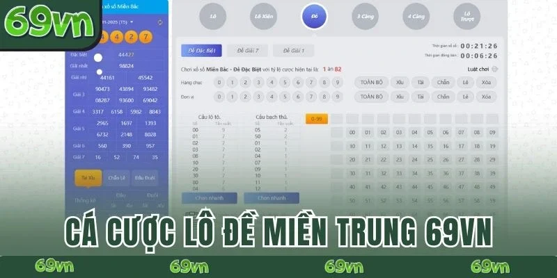Cá cược lô đề miền Trung 69VN