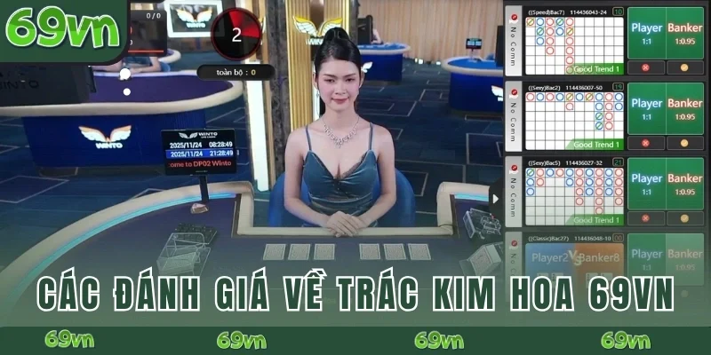 Các đánh giá về trò chơi Trác Kim Hoa 69VN