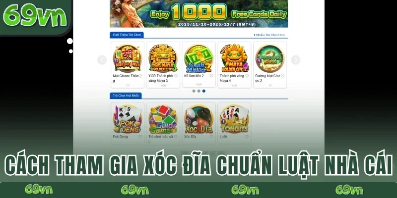 Cách tham gia Xóc đĩa chuẩn luật nhà cái 