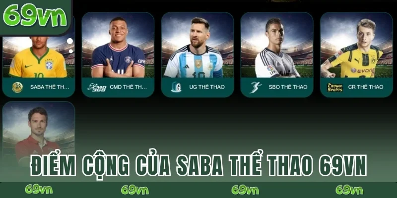 Điểm cộng của SABA Thể Thao 69VN