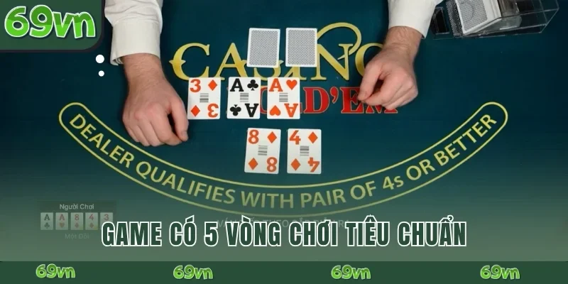 Game có 5 vòng chơi tiêu chuẩn