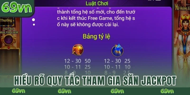 Hiểu rõ quy tắc tham gia săn Jackpot