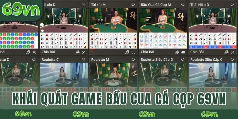 Khái quát game bầu cua cá cọp 69VN