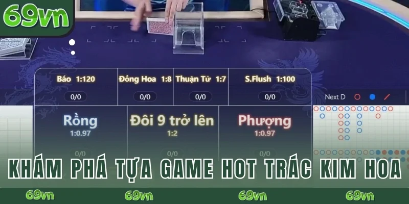 Khám phá tựa game hot Trác Kim Hoa 69VN