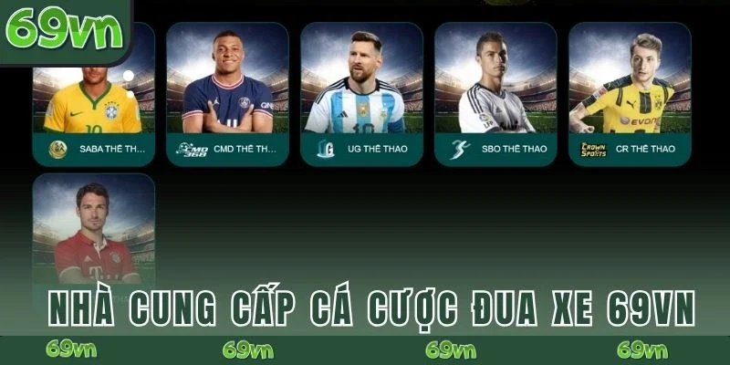 Nhà cung cấp tại cá cược đua xe 69VN