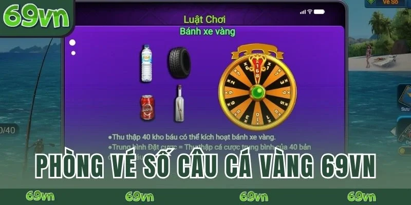 Phòng vé số Câu Cá Vàng 69VN