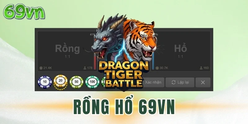 Rồng Hổ 69VN có hỗ trợ nhiều chức năng hiện đại