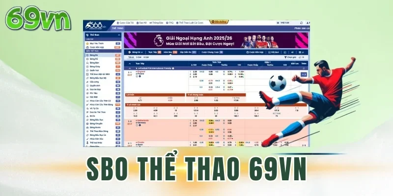 SBO Thể Thao cung cấp nhiều cược phụ