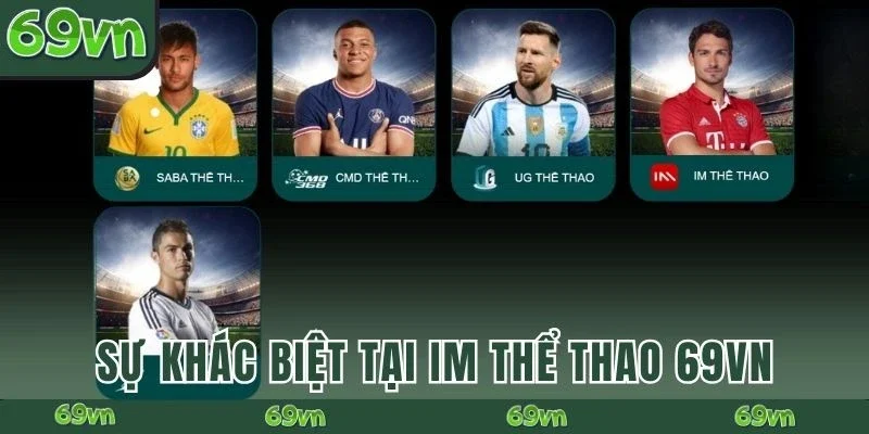 Sự khác biệt tại cá cược IM Thể Thao 69VN