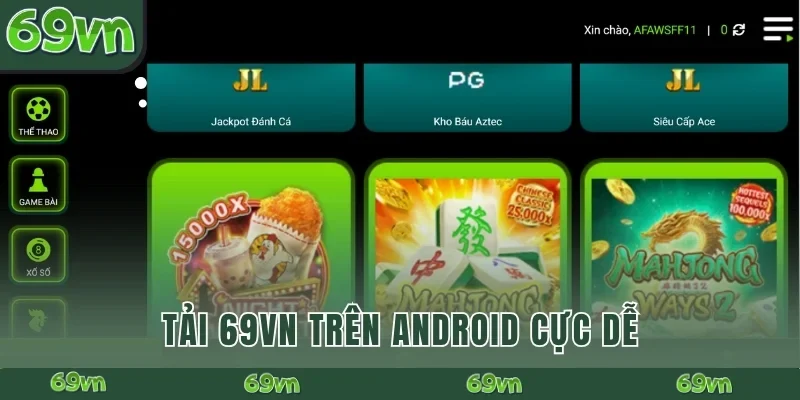 Tải 69VN trên Android cực dễ