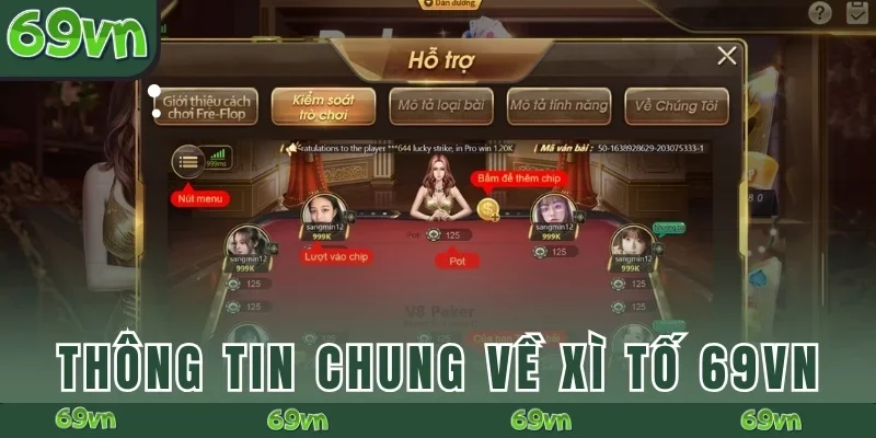 Thông tin chung về Xì tố 69VN