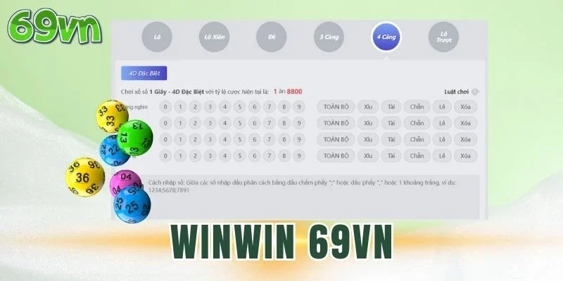Tính năng giải trí tại WinWin xổ số